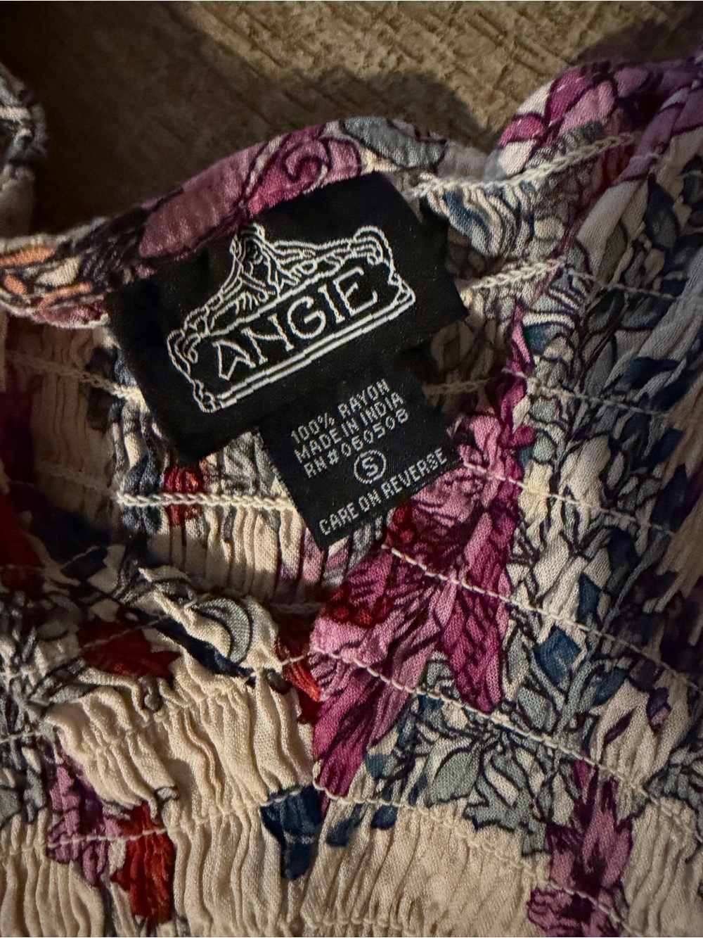 Angie floral dress